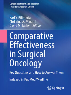 cover image of Comparative Effectiveness in Surgical Oncology